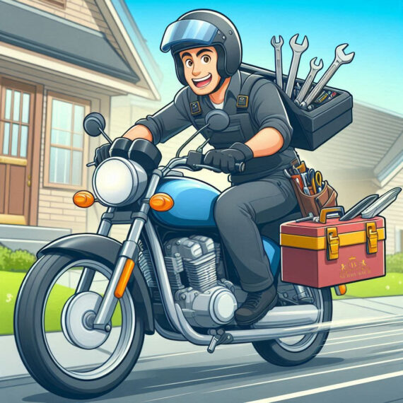Intervention en urgence dun serurier en moto. Sécurité maison à Bruxelles par serrurier Bruxelles Openlock